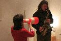 Atelierkonzert bei Petra Schulze,Kamenzer Str.am 8.2.2009