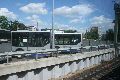 Eisenbahnfahrt, Linksseitig von Bahnhof Mitte bis Heidenau