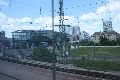 Eisenbahnfahrt, Linksseitig von Bahnhof Mitte bis Heidenau