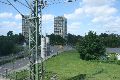 Eisenbahnfahrt, Linksseitig von Bahnhof Mitte bis Heidenau