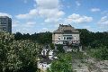 Eisenbahnfahrt, Linksseitig von Bahnhof Mitte bis Heidenau