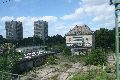 Eisenbahnfahrt, Linksseitig von Bahnhof Mitte bis Heidenau