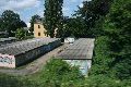 Eisenbahnfahrt, Linksseitig von Bahnhof Mitte bis Heidenau