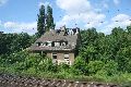 Eisenbahnfahrt, Linksseitig von Bahnhof Mitte bis Heidenau
