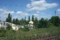 Eisenbahnfahrt, Linksseitig von Bahnhof Mitte bis Heidenau