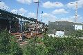 Eisenbahnfahrt, Linksseitig von Bahnhof Mitte bis Heidenau