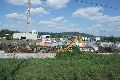 Eisenbahnfahrt, Linksseitig von Bahnhof Mitte bis Heidenau