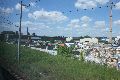 Eisenbahnfahrt, Linksseitig von Bahnhof Mitte bis Heidenau