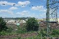 Eisenbahnfahrt, Linksseitig von Bahnhof Mitte bis Heidenau
