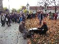 Demonstration des Bündnisses Zukunft & Zusammenhalt  gegen die Sparpolitik des Landtags