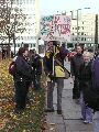 Demonstration des Bündnisses Zukunft & Zusammenhalt  gegen die Sparpolitik des Landtags