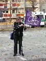 Demonstration des Bündnisses Zukunft & Zusammenhalt  gegen die Sparpolitik des Landtags
