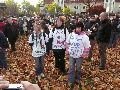 Demonstration des Bündnisses Zukunft & Zusammenhalt  gegen die Sparpolitik des Landtags