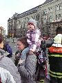 Demonstration des Bündnisses Zukunft & Zusammenhalt  gegen die Sparpolitik des Landtags