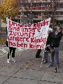 Demonstration des Bündnisses Zukunft & Zusammenhalt  gegen die Sparpolitik des Landtags