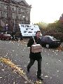 Demonstration des Bündnisses Zukunft & Zusammenhalt  gegen die Sparpolitik des Landtags