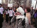Demonstration des Bündnisses Zukunft & Zusammenhalt  gegen die Sparpolitik des Landtags