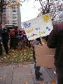 Demonstration des Bündnisses Zukunft & Zusammenhalt  gegen die Sparpolitik des Landtags