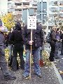 Demonstration des Bündnisses Zukunft & Zusammenhalt  gegen die Sparpolitik des Landtags