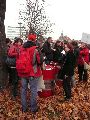 Demonstration des Bündnisses Zukunft & Zusammenhalt  gegen die Sparpolitik des Landtags