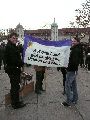Demonstration des Bündnisses Zukunft & Zusammenhalt  gegen die Sparpolitik des Landtags