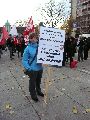 Demonstration des Bündnisses Zukunft & Zusammenhalt  gegen die Sparpolitik des Landtags