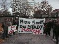 Demonstration des Bündnisses Zukunft & Zusammenhalt  gegen die Sparpolitik des Landtags