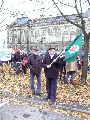 Demonstration des Bündnisses Zukunft & Zusammenhalt  gegen die Sparpolitik des Landtags