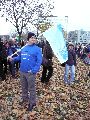 Demonstration des Bündnisses Zukunft & Zusammenhalt  gegen die Sparpolitik des Landtags