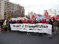 Demonstration des Bündnisses Zukunft & Zusammenhalt  gegen die Sparpolitik des Landtags