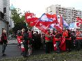Demonstration des Bündnisses Zukunft & Zusammenhalt  gegen die Sparpolitik des Landtags