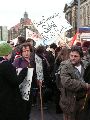 Demonstration des Bündnisses Zukunft & Zusammenhalt  gegen die Sparpolitik des Landtags