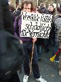 Demonstration des Bündnisses Zukunft & Zusammenhalt  gegen die Sparpolitik des Landtags