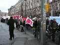 Demonstration des Bündnisses Zukunft & Zusammenhalt  gegen die Sparpolitik des Landtags