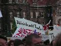 Demonstration des Bündnisses Zukunft & Zusammenhalt  gegen die Sparpolitik des Landtags