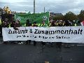 Demonstration des Bündnisses Zukunft & Zusammenhalt  gegen die Sparpolitik des Landtags