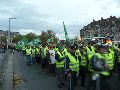 Demonstration des Bündnisses Zukunft & Zusammenhalt  gegen die Sparpolitik des Landtags