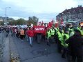 Demonstration des Bündnisses Zukunft & Zusammenhalt  gegen die Sparpolitik des Landtags