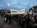 Demonstration des Bündnisses Zukunft & Zusammenhalt  gegen die Sparpolitik des Landtags