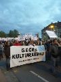 Demonstration des Bündnisses Zukunft & Zusammenhalt  gegen die Sparpolitik des Landtags