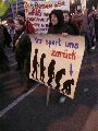 Demonstration des Bündnisses Zukunft & Zusammenhalt  gegen die Sparpolitik des Landtags