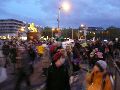 Demonstration des Bündnisses Zukunft & Zusammenhalt  gegen die Sparpolitik des Landtags