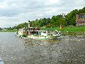 Elbfahrt mit dem Raddampfer Leipzig, und einem Kapitel Waldschlösschen Brückenbaustelle