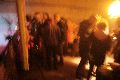 Solidaritätsveranstaltung für den Sender ColoRadio auf dem Freiraum Elbtal an der Leipziger Str.