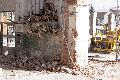 Spaziergang im Bereich Abrißstelle Straßenbahndepot Mickten