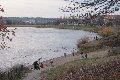 Spaziergang vom Straßenbahnhof Mickten-Elbepark,Kadlitz-Flutrinne-Pieschen, mit einigen schrägen Fotos