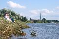 Faltbootfahrt auf der Elbe von Pieschen zur Gohliser Mühle