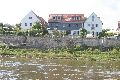 Faltbootfahrt auf der Elbe von Pieschen zur Gohliser Mühle