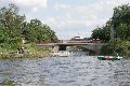 Faltbootfahrt auf der Elbe von Pieschen zur Gohliser Mühle