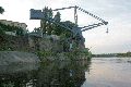 Faltbootfahrt auf der Elbe von Pieschen zur Gohliser Mühle